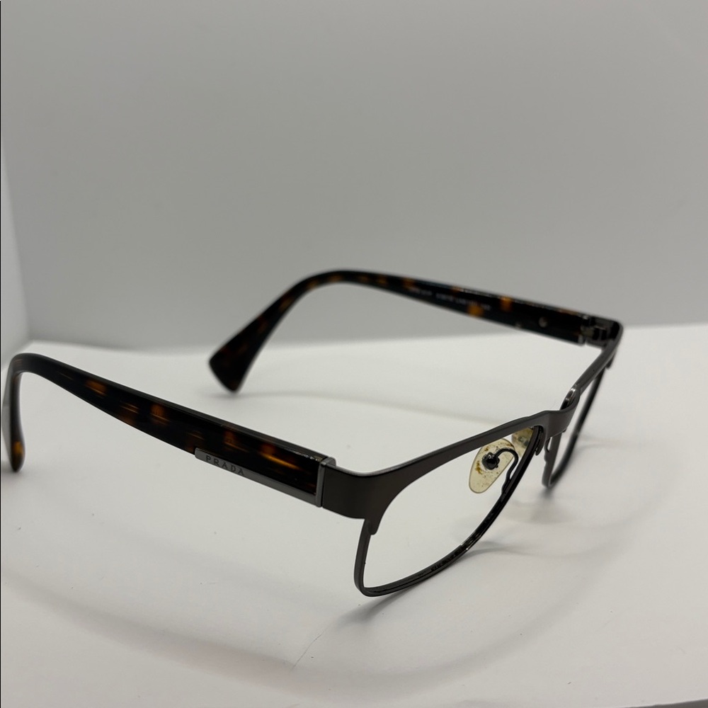 Women’s Prada tortoise shell eyeglass frames VPR 61P 53-16 LA8-101 140